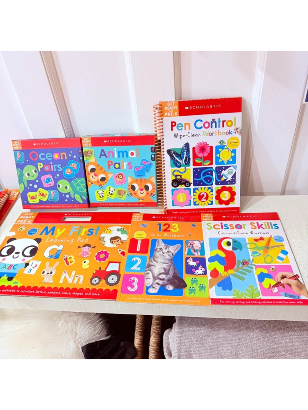 Scholastic get ready for pre-k bundle